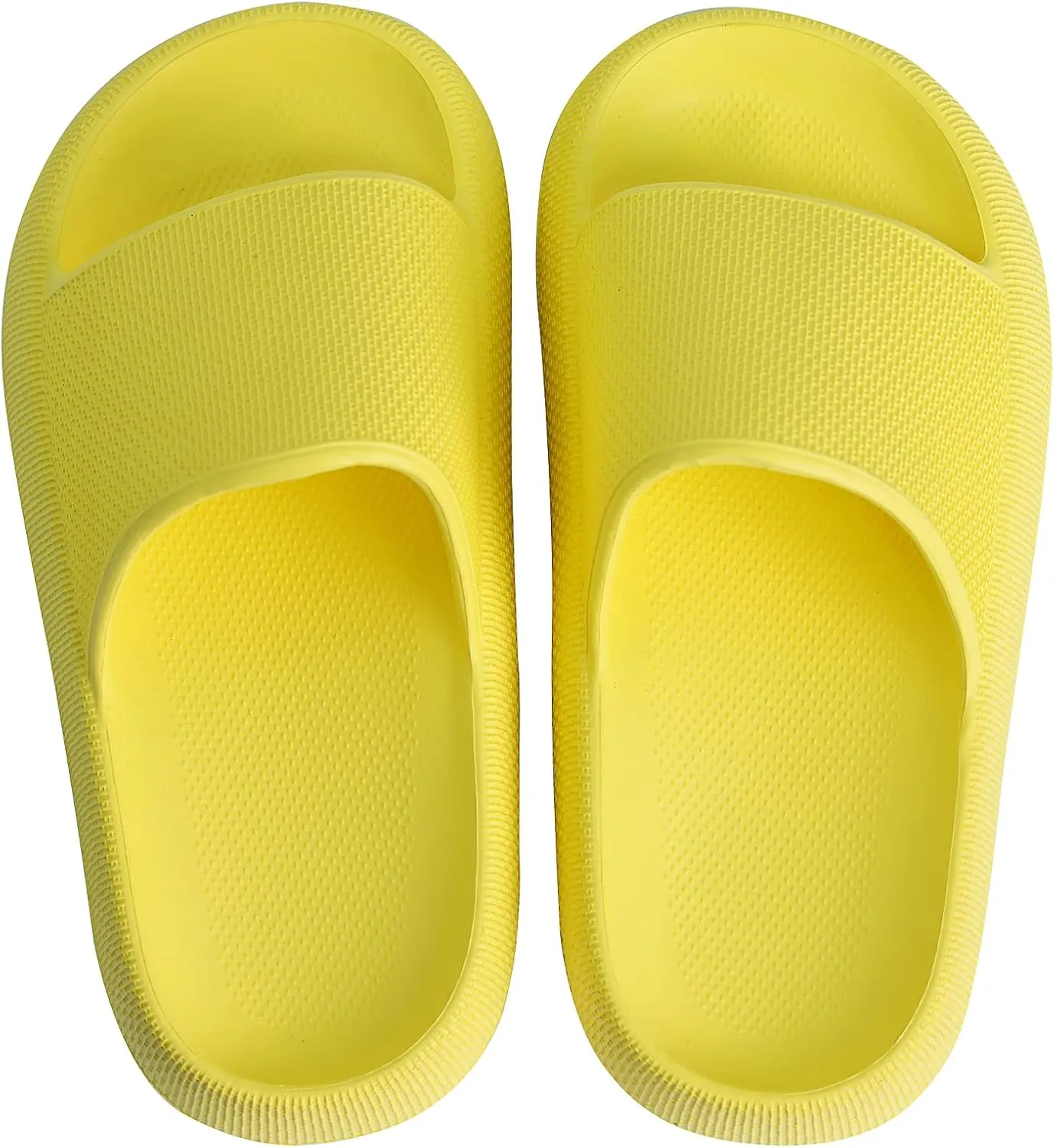 FJWYSANGU Kids Cloud Slides丨Boys Girls Bathroom Shower Sandals丨Open Toe Thick Sole Slip on Slippers丨Summer Non-slip Beach Pool Shoes
