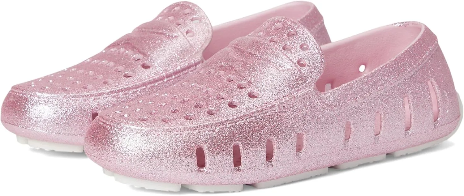 Floafers Girl's Prodigy Driver Sparkle (Toddler/Little Big Kid) Loafer Flat