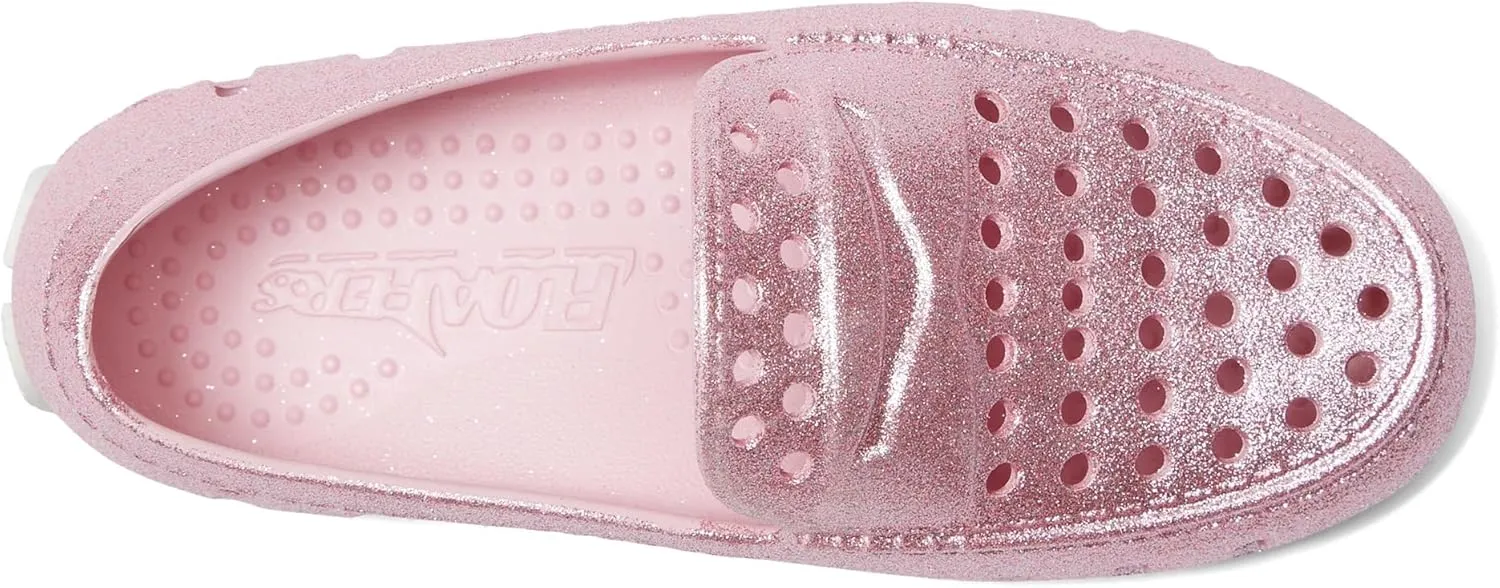 Floafers Girl's Prodigy Driver Sparkle (Toddler/Little Big Kid) Loafer Flat