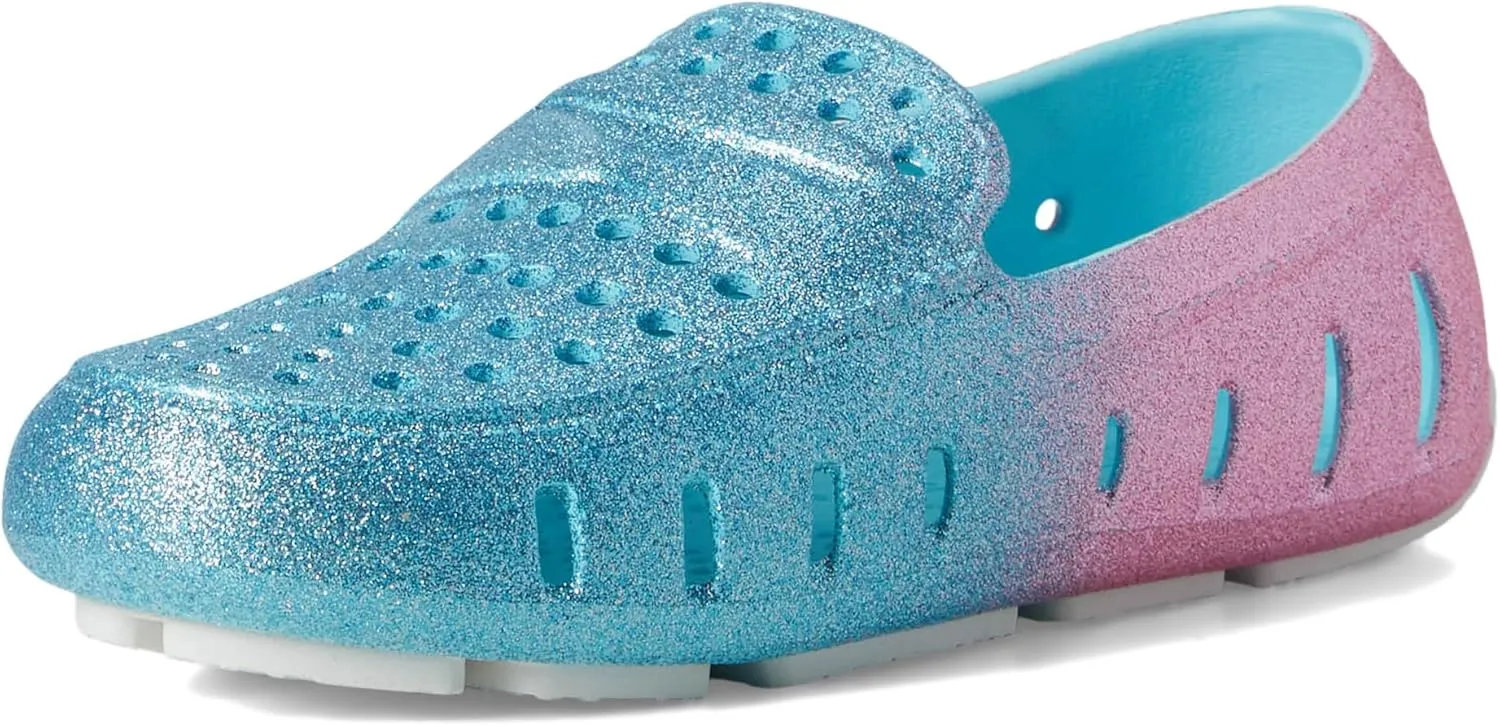 Floafers Girl's Prodigy Driver Sparkle (Toddler/Little Big Kid) Loafer Flat