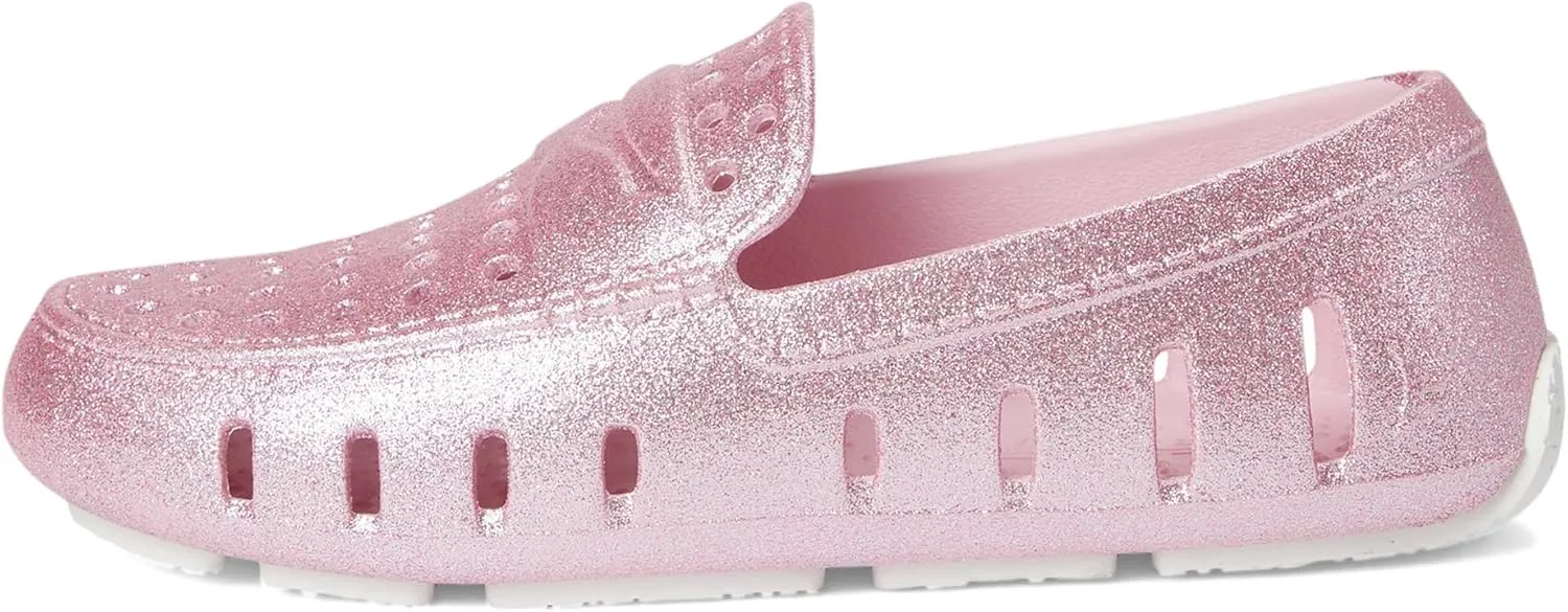 Floafers Girl's Prodigy Driver Sparkle (Toddler/Little Big Kid) Loafer Flat