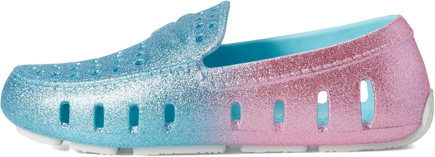 Floafers Girl's Prodigy Driver Sparkle (Toddler/Little Big Kid) Loafer Flat