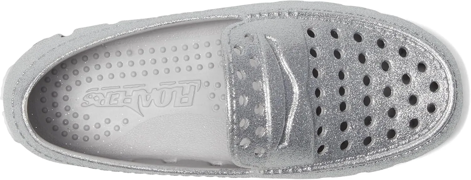 Floafers Women's Prodigy Driver Sparkle (Toddler/Little Big Kid) Loafer Flat