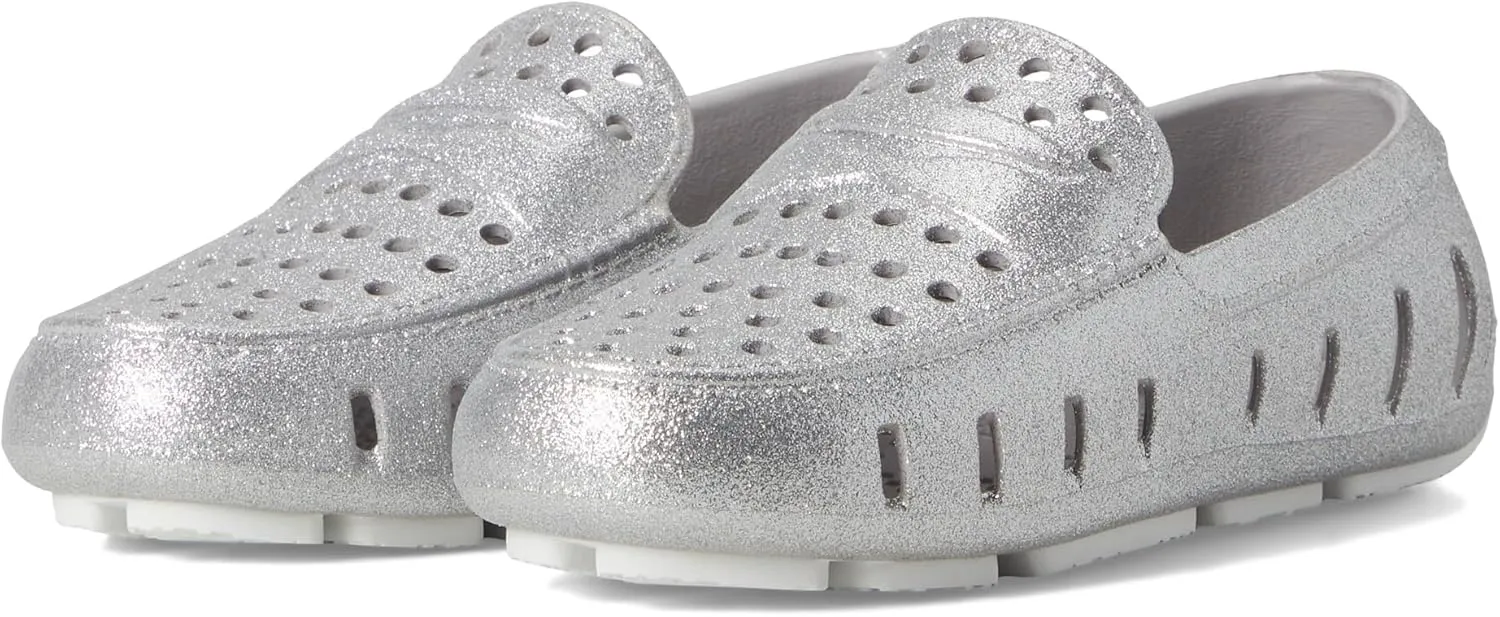 Floafers Women's Prodigy Driver Sparkle (Toddler/Little Big Kid) Loafer Flat