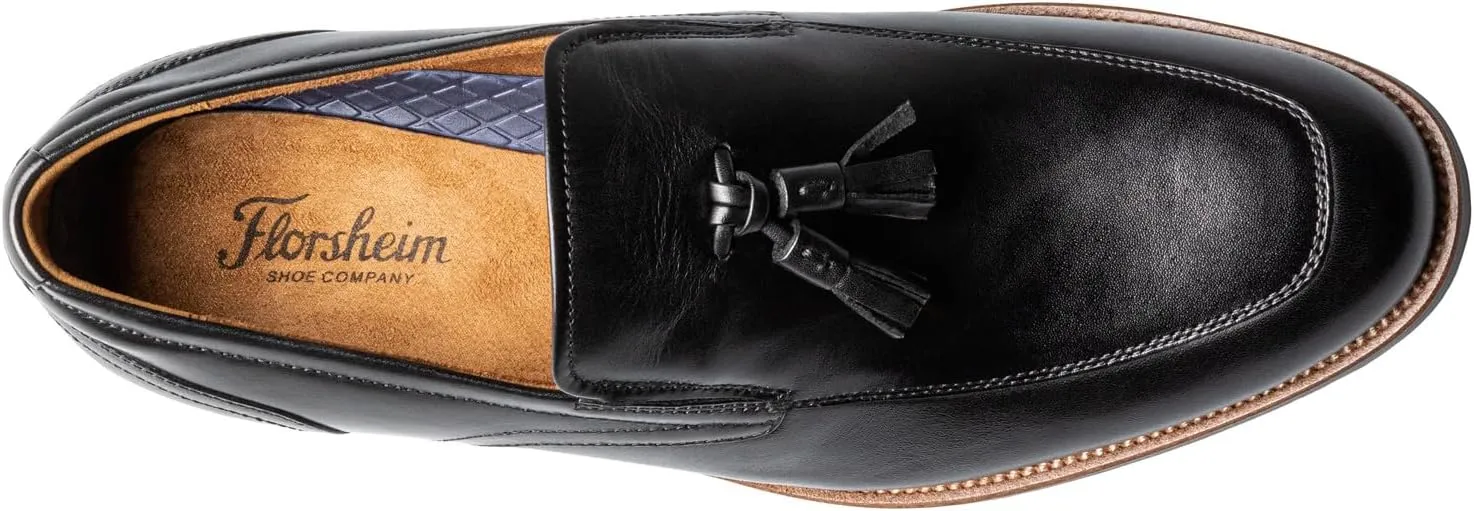 Florsheim Men's Rucci Moc Toe Tassel Slip on Loafer