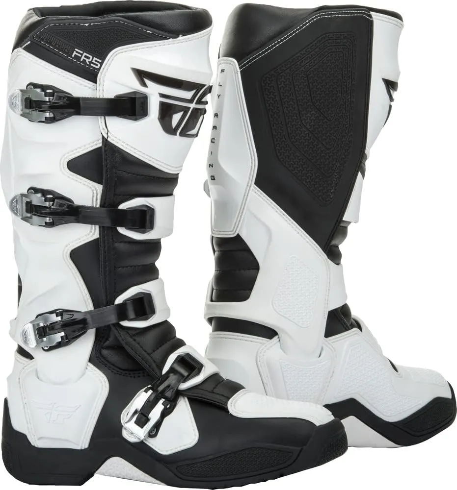 Fly Racing FR5 Men's Protective Motocross Boots for Dirt Bike, Motorcycle, Offroad Riding