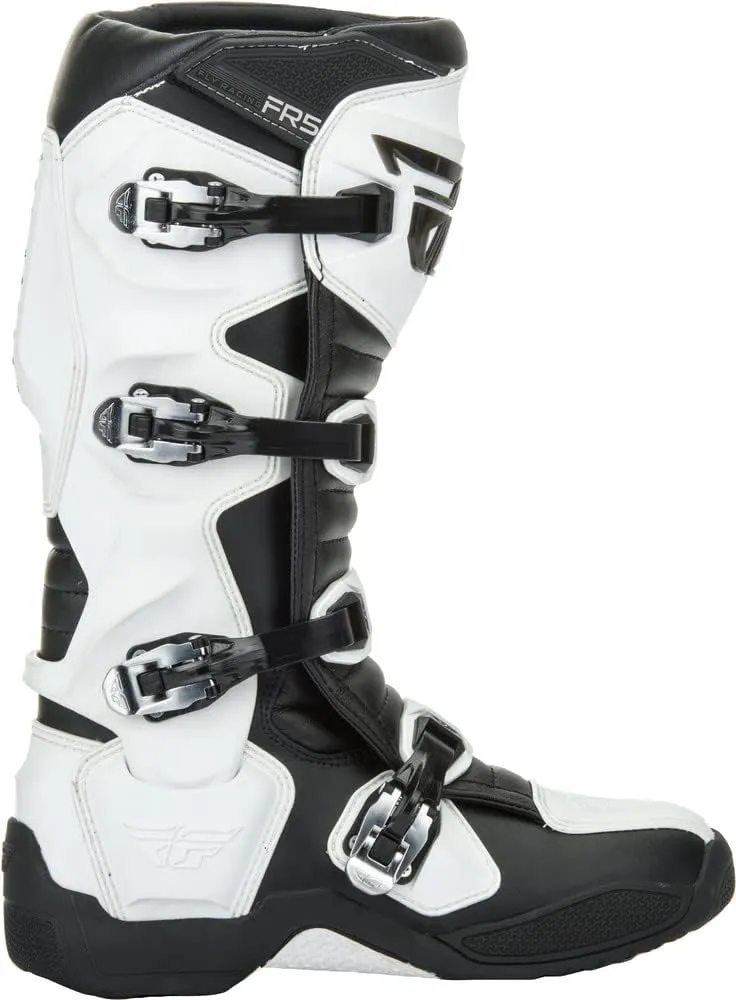 Fly Racing FR5 Men's Protective Motocross Boots for Dirt Bike, Motorcycle, Offroad Riding