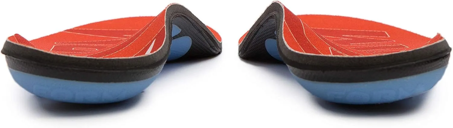 Form 220  lbs Plantar Fasciitis Insoles – Reinforced Comfort Shaped High Arch Insoles Shoe Inserts for Plantar Fasciitis Women and Men – Shock Absorption - Flat Feet Orthotic Inserts for Work Boots