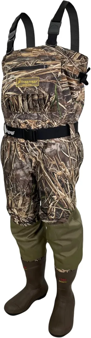 FROGG TOGGS Mens Grand Refuge 2.0 Regular Size Waterproof Breathable & Insulated Chest Wader for Hunting