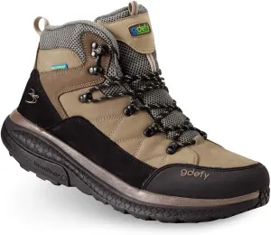 G-DEFY Sierra Waterproof Women’s Hiking Boot | VersoShock Technology for Pain Associated with Walking | Prolonged Standing | Arch Support | Free Custom Orthotic
