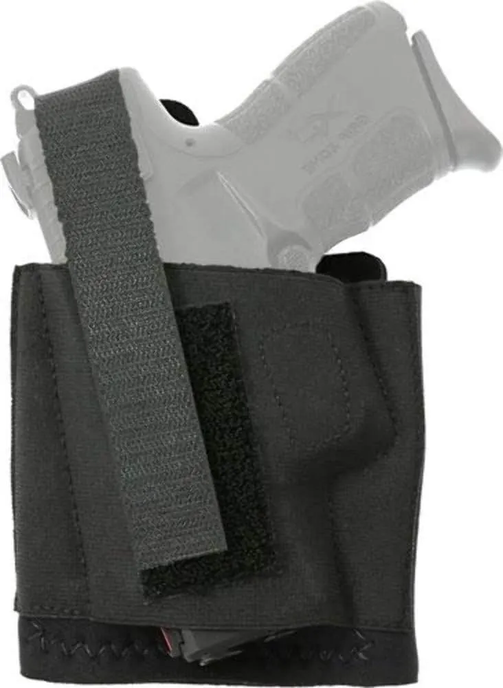 Galco Cop Ankle Band Compatible with Glock 26/27/31, Sig Sauer P239, 1911 3-Inch (Black, Left-Hand)