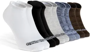 Gas Monkey Garage Performance Work & Outdoor Socks for Men, Moisture Control, Reinforced Heel & Toe, Sizes 8-13