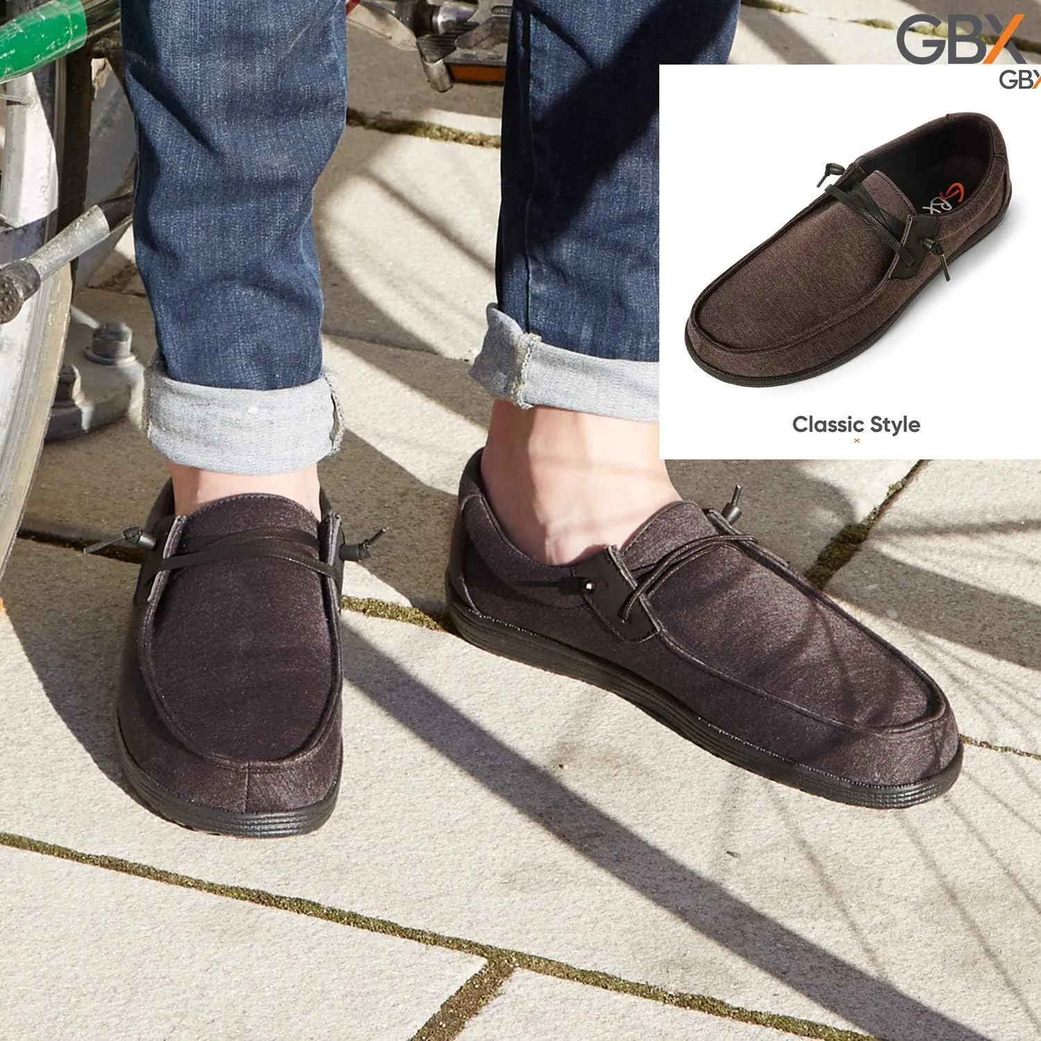 GBX Men's Bowery Casual Walking Loafers