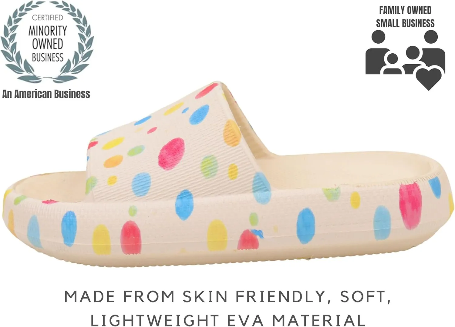 Genuine Pillow Slippers for Women and Men | House Slides Shower Sandals | Extremely Comfy | Cushioned Thick Sole | Cloud Slides | Lightweight Non-Slip Easy to Clean