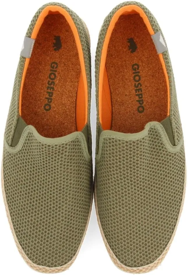 GIOSEPPO Men's Espadrille Wedge Sandal
