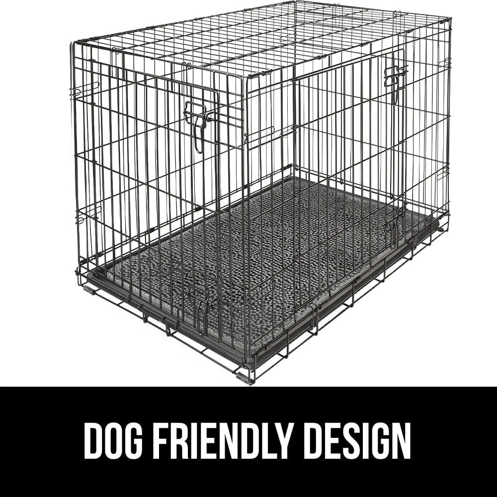 GORILLA GRIP Ultra Absorbent Grippy Doormat for Muddy Dog Paws, Machine Washable Soakstopper Rugs Cleaner Floors, Bed Mat for Dirty Dogs, Indoor Entrance Door Rug Pet Bed Mats 24x17 Gray