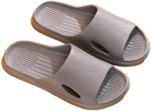 GRFIT Slippers Bathroom Slippers Women Summer Outdoor Home Sandals Couple Bathing Slippers Men Ladies Sandals Shower