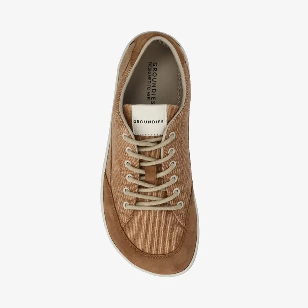 GROUNDIES Amsterdam Barefoot  Sneakers for Women - Casual Barefoot Shoes for Women with Wide Toe Box, Neutral Footbed, and Non Slip Zero Drop Outsole