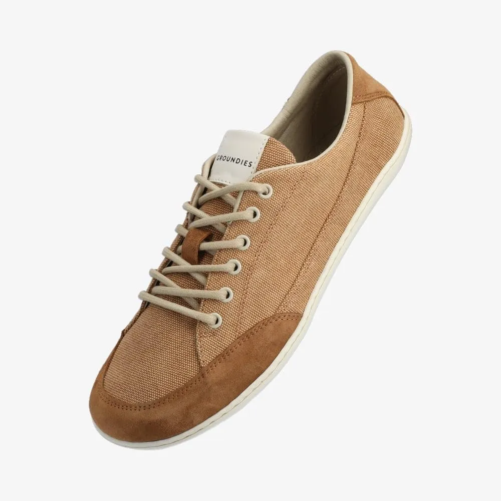 GROUNDIES Amsterdam Barefoot  Sneakers for Women - Casual Barefoot Shoes for Women with Wide Toe Box, Neutral Footbed, and Non Slip Zero Drop Outsole