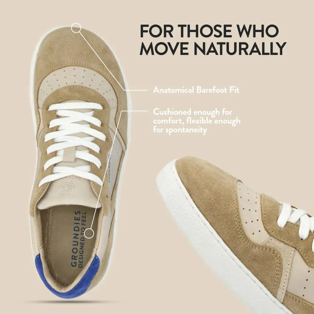 GROUNDIES Nova Barefoot Shoes for Women - Trainer Sneakers for Women with Foot-Friendly Wide Toe Box, Neutral Footbed, and Non Slip Zero Drop Outsole