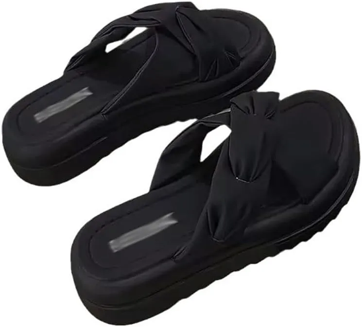 HBJWOV Soft Sole Slippers for Women S Versatile Thick Sole Comfortable Sandals