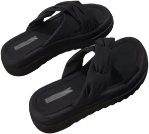 HBJWOV Soft Sole Slippers for Women S Versatile Thick Sole Comfortable Sandals