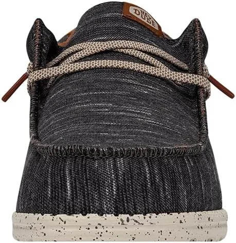 Hey Dude Men's Wally Jersey | Men's Loafers | Men's Slip On Shoes | Comfortable & Light-Weight
