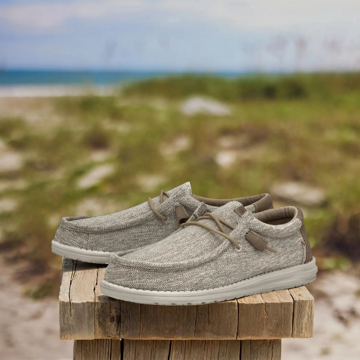 Hey Dude Wally Ascend Woven Slip-On Casual Shoes