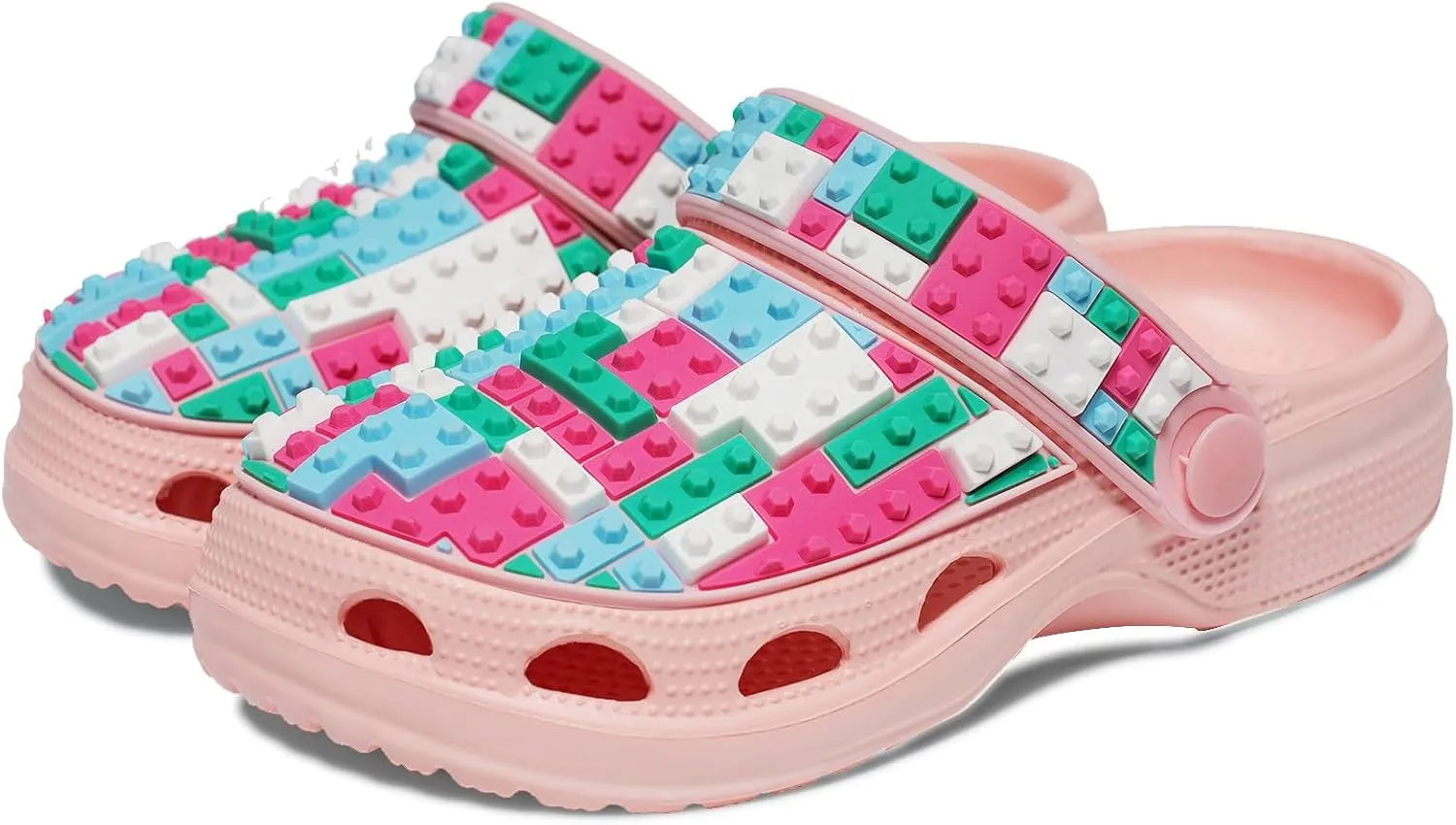 HLMBB Kids Toddler Slides for Boys Girls Sandals Clogs Garden Shoes Sandals for Beach Pool Summer Shower Indoor Outdoor Walking