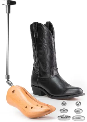 HOUNDSBAY Bloodhound Professional Western Cowboy Boot Stretcher for Men & Women - Widener Shoe Stretcher For Cowboy Boots