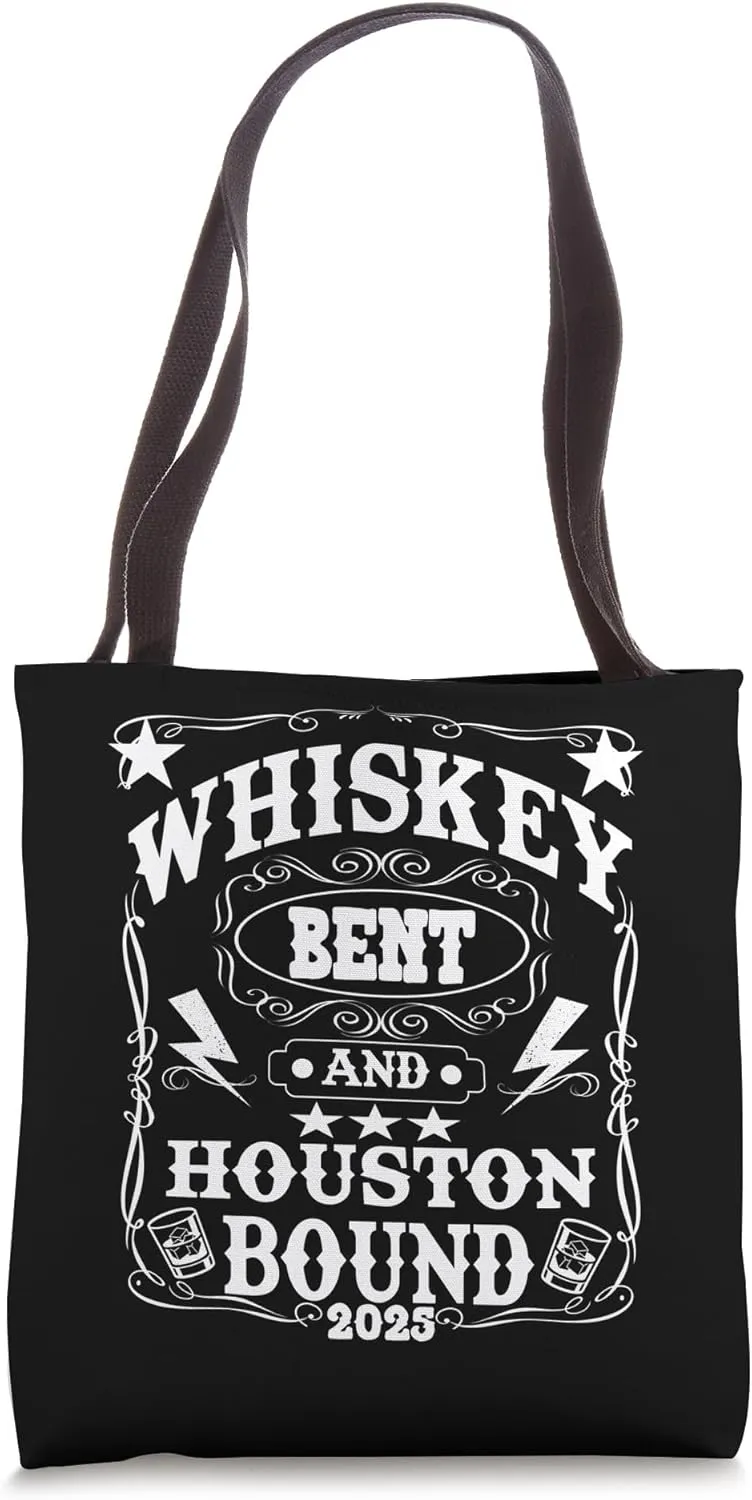 Houston Whiskey Bent Matching Group Party Tote Bag
