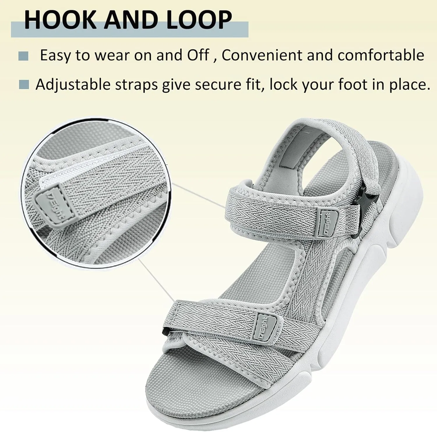 i78 Women’s Sandals LightWeight Comfort Soft Cushioning Footbed Sports Athletic Casual for Outdoor Walking Hiking