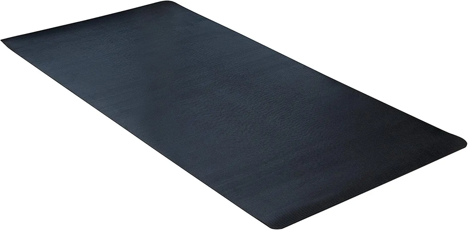 Indoor/Outdoor Rubber Scraper Mat, 36 in. x 1﻿0 ft, Black