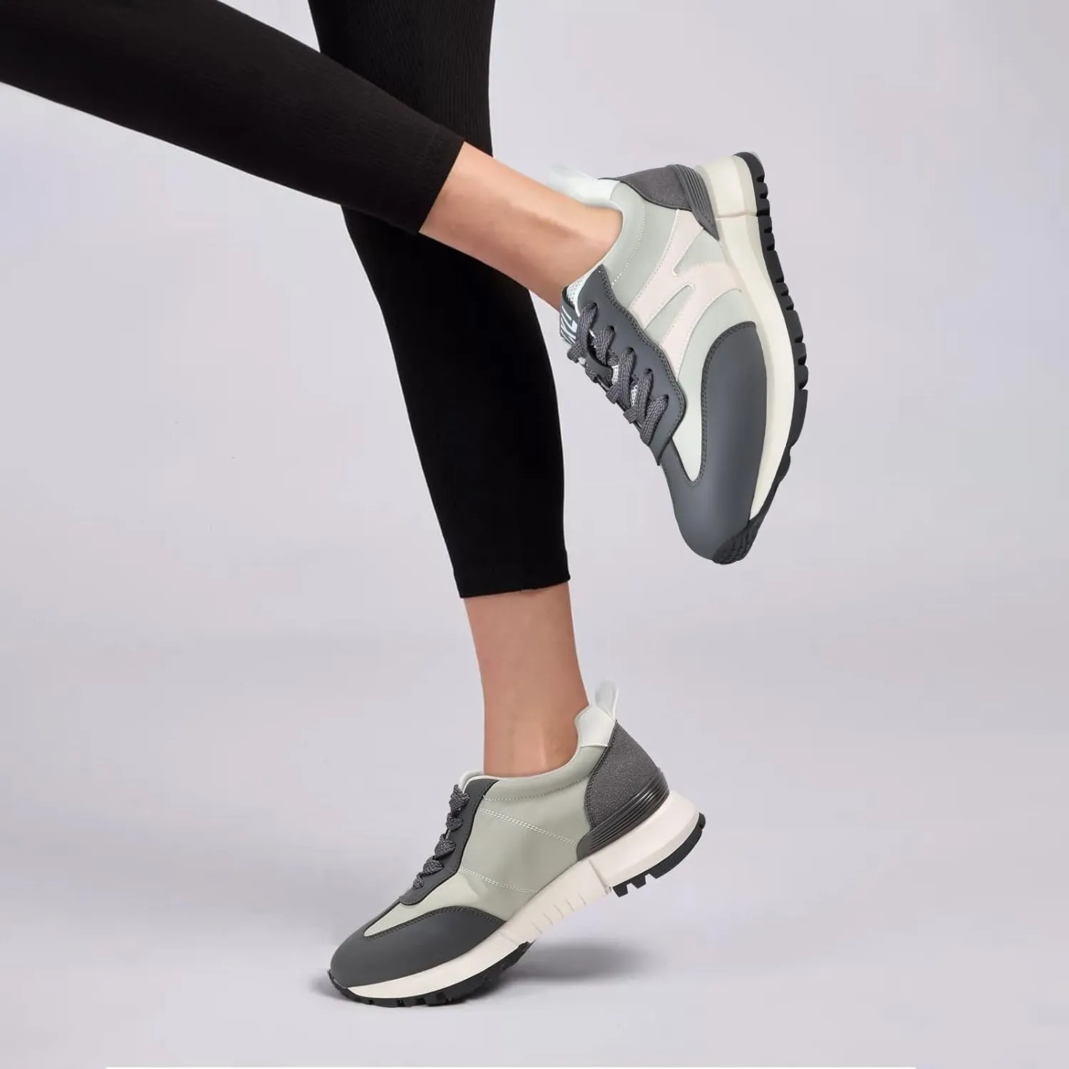 IXU 2025 Sneakers for Women Casual Walking Shoes Comfortable Tennis Running Fashion Shoes Fall Shoes 2025