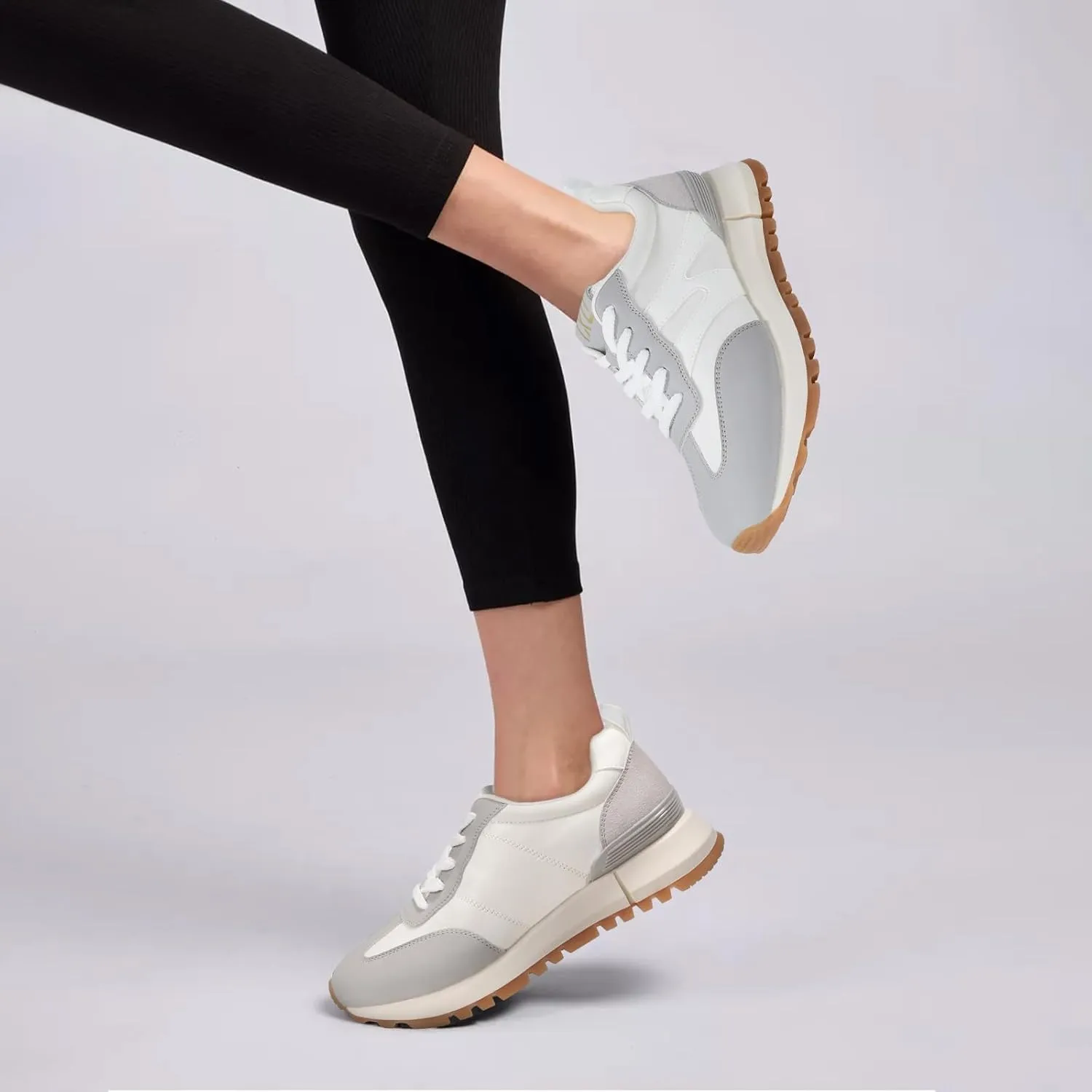 IXU 2025 Sneakers for Women Casual Walking Shoes Comfortable Tennis Running Fashion Shoes Fall Shoes 2025