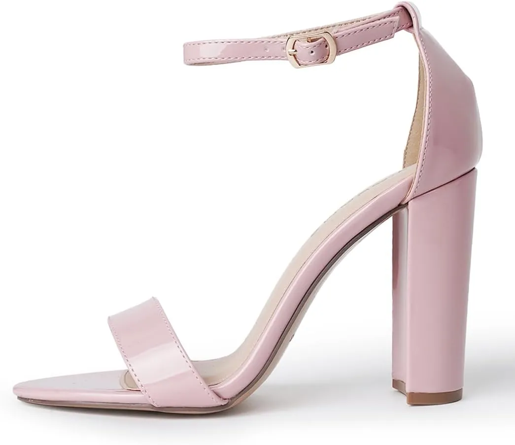 J. Adams Shirley Heels for Women - Ankle Strap High Heel Dressy Sandals