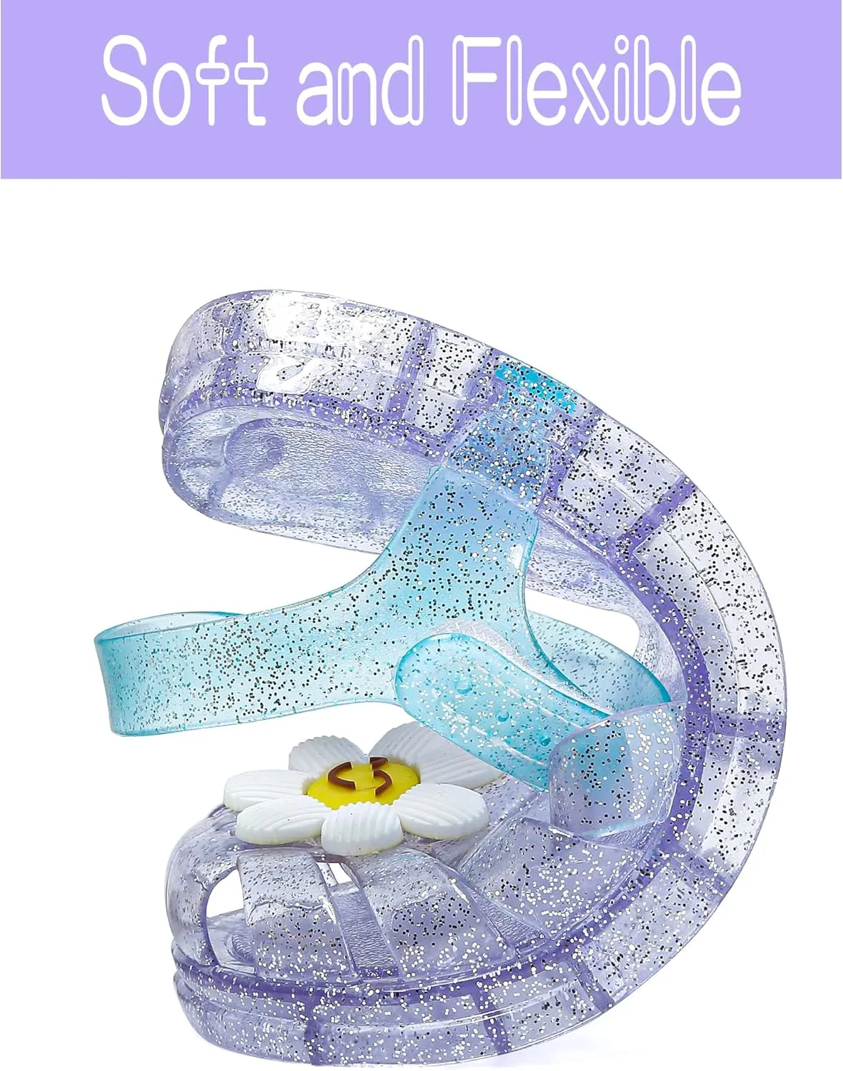 Jelly Sandals Girls Soft Sole Princess Costume Summer Dress Sandals Closed Toe Comfortable for Toddler Little Kid Big Kid