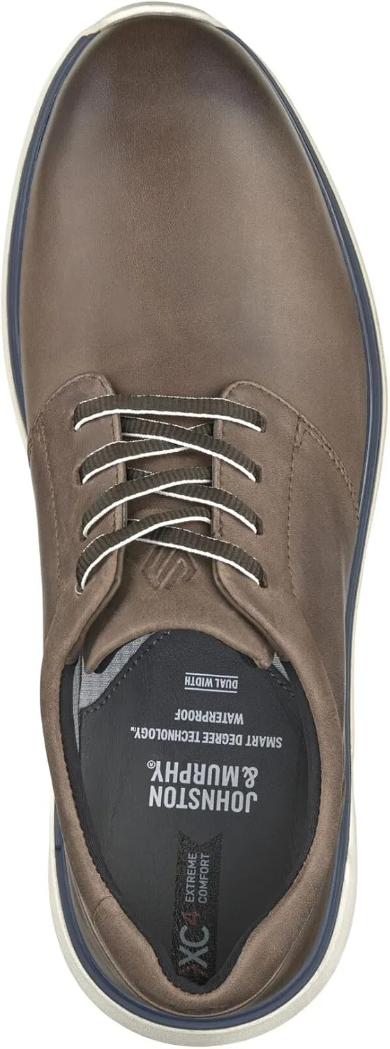 Johnston & Murphy XC4 Prentiss 2.0 Plain Toe – Mens Dress Sneakers, Casual Work Shoes for Men with Seam Sealed Construction
