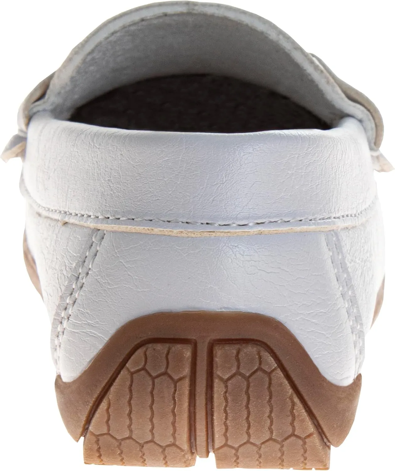 Josmo Boys Moccasin Driving Loafers - Casual Dress Penny Slip On Boat Shoes (Toddlers - Little Kids - Big Kids)