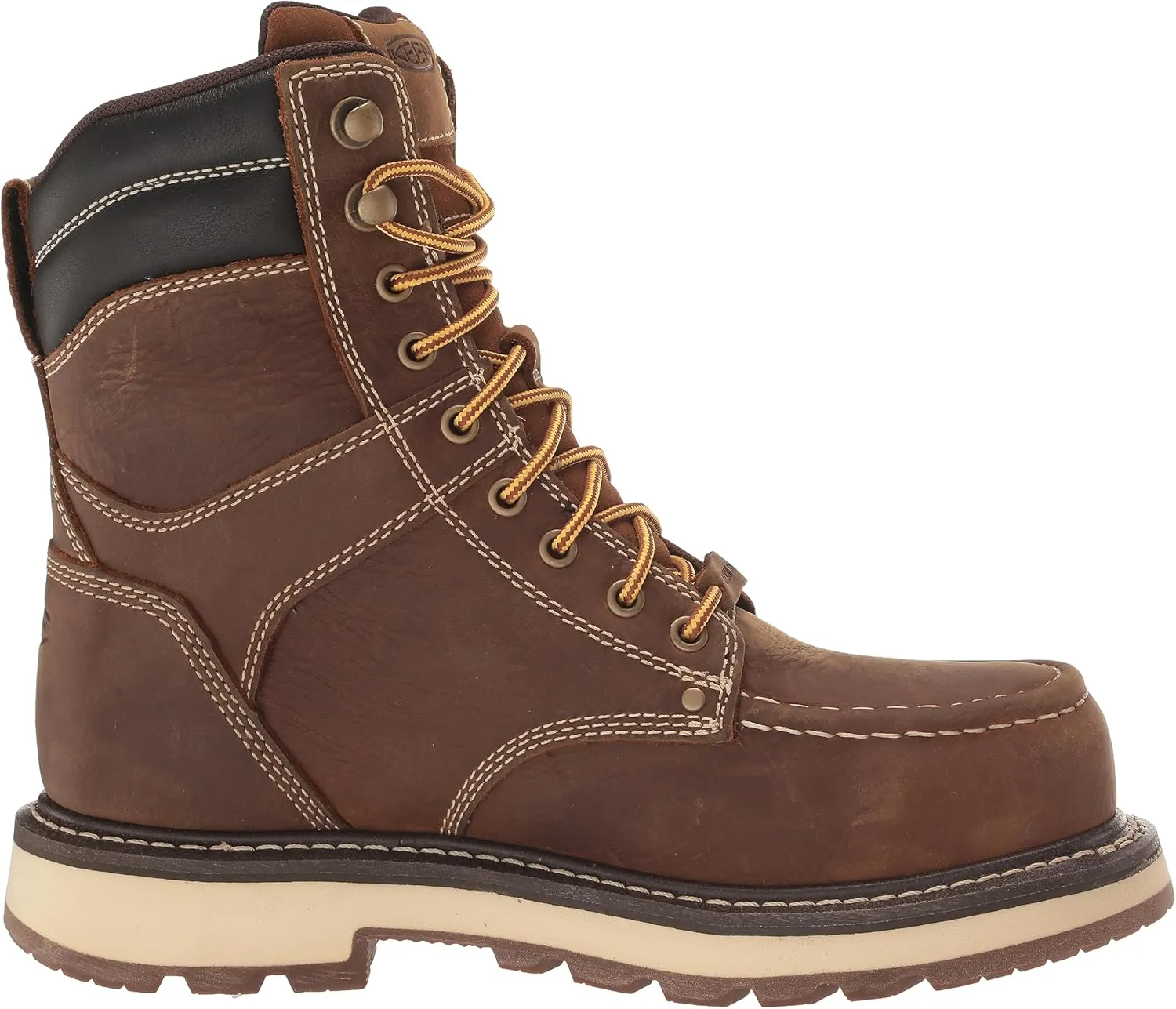 KEEN Utility Men's Cincinnati 8" Composite Toe Waterproof 90 Degree Heel Heavy Duty Work Boot