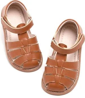 Kiderence Toddler Girls Sandals Little Girls Kids Summer Shoes Toddler Sandals