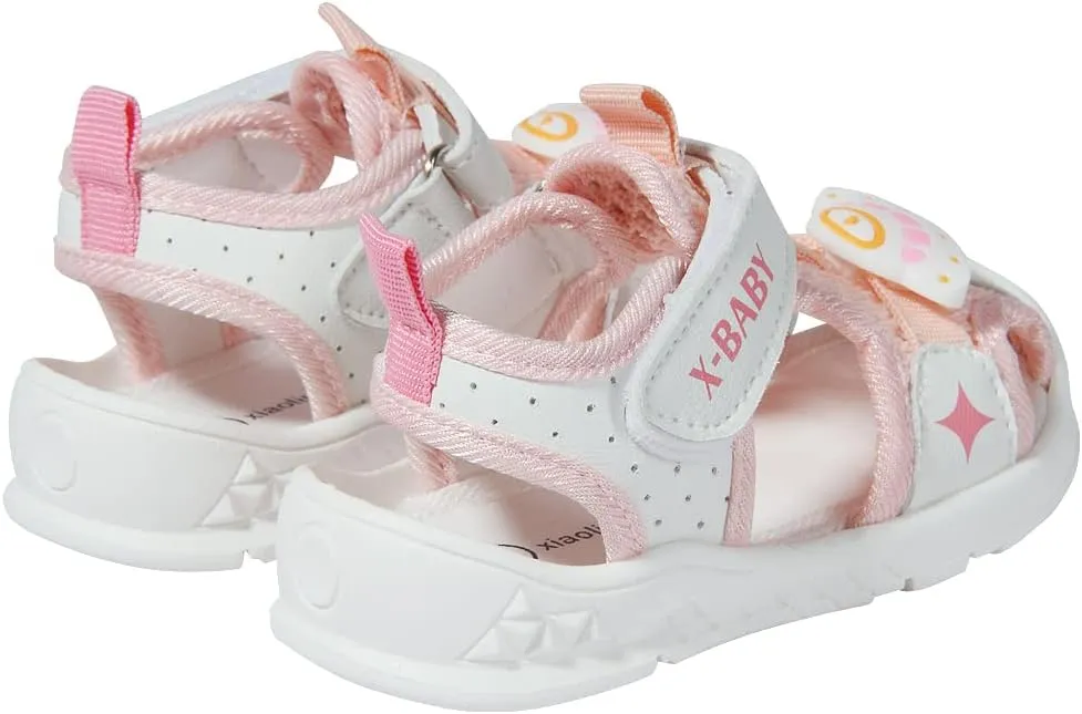 Kuner Baby Sandals Non-Slip Soft Sole Toddler Water Shoes Breathable Mesh Boys and Girls Toddler Sandals Lightweight Baby First Walking Shoes