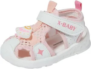 Kuner Baby Sandals Non-Slip Soft Sole Toddler Water Shoes Breathable Mesh Boys and Girls Toddler Sandals Lightweight Baby First Walking Shoes