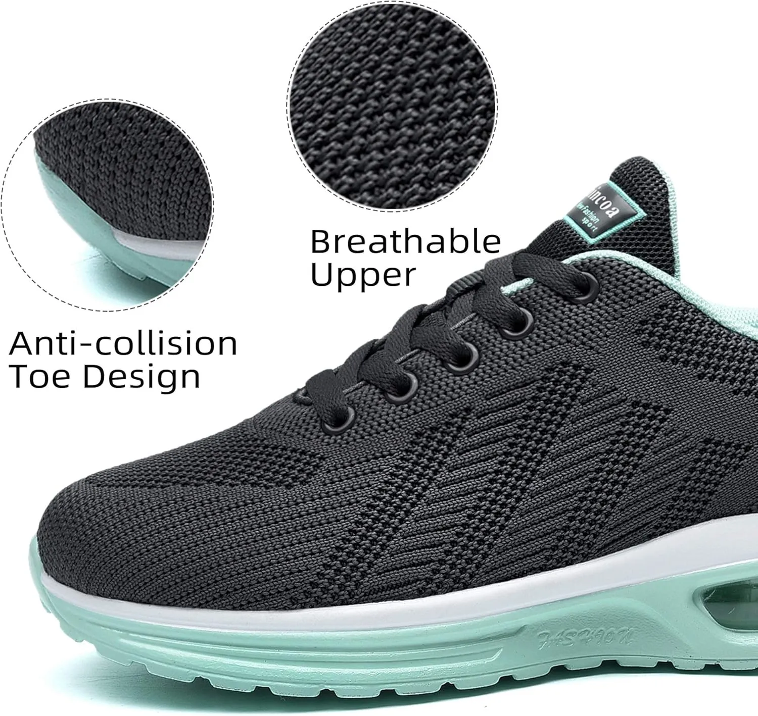 Lamincoa Womens Air Running Shoes Lightweight Women Sneakers Air Cushion Walking Tennis Shoes for Women