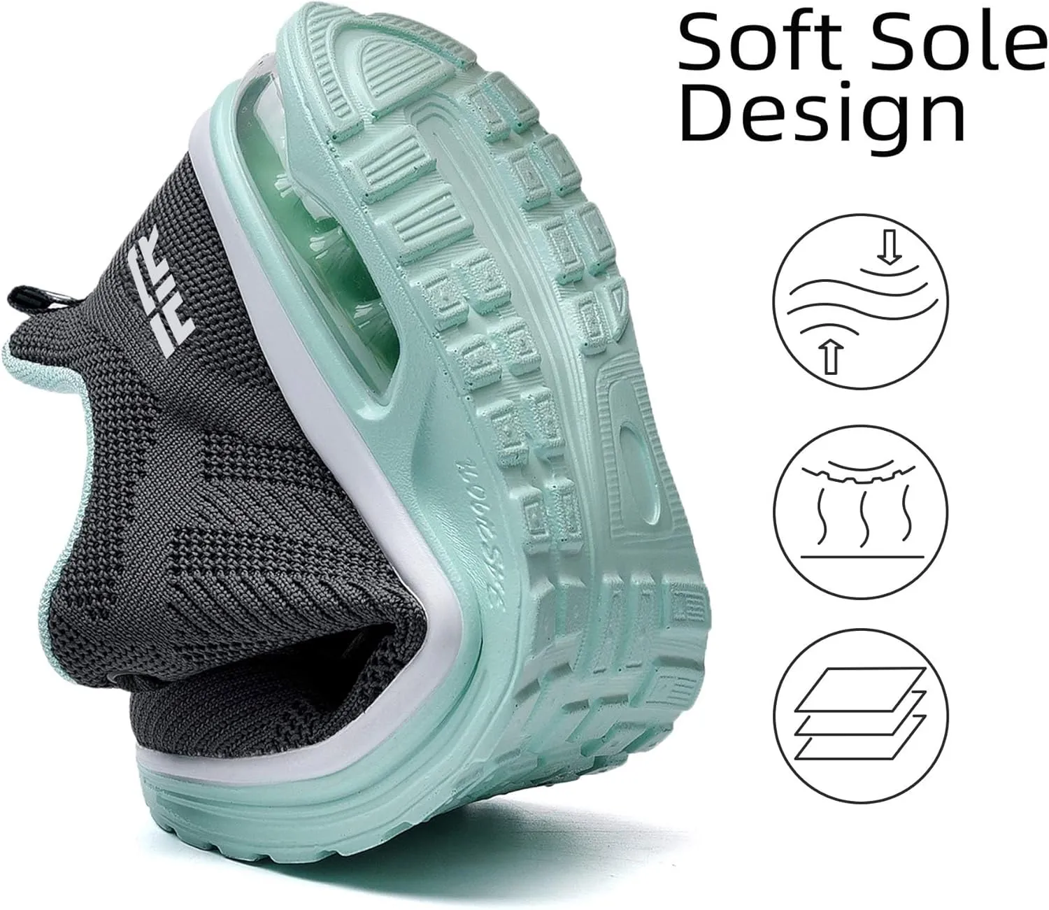 Lamincoa Womens Air Running Shoes Lightweight Women Sneakers Air Cushion Walking Tennis Shoes for Women