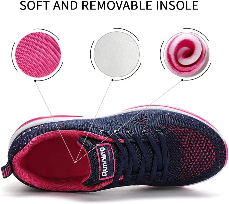 Lamincoa Womens Air Running Shoes Lightweight Women Sneakers Air Cushion Walking Tennis Shoes for Women