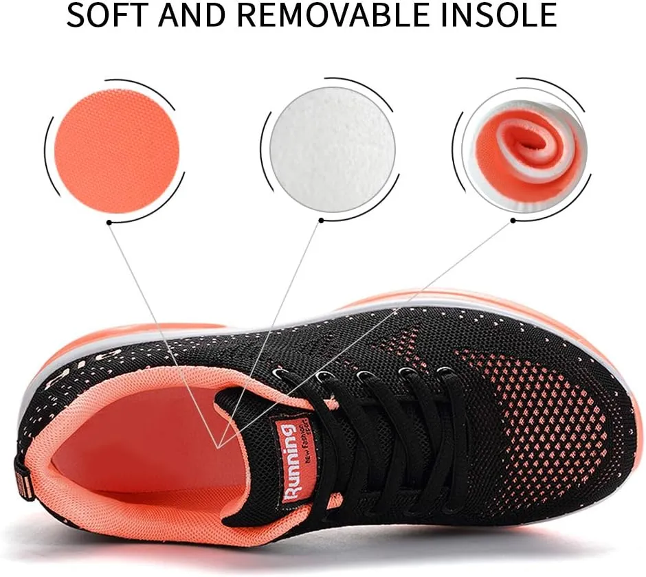 Lamincoa Womens Air Running Shoes Lightweight Women Sneakers Air Cushion Walking Tennis Shoes for Women