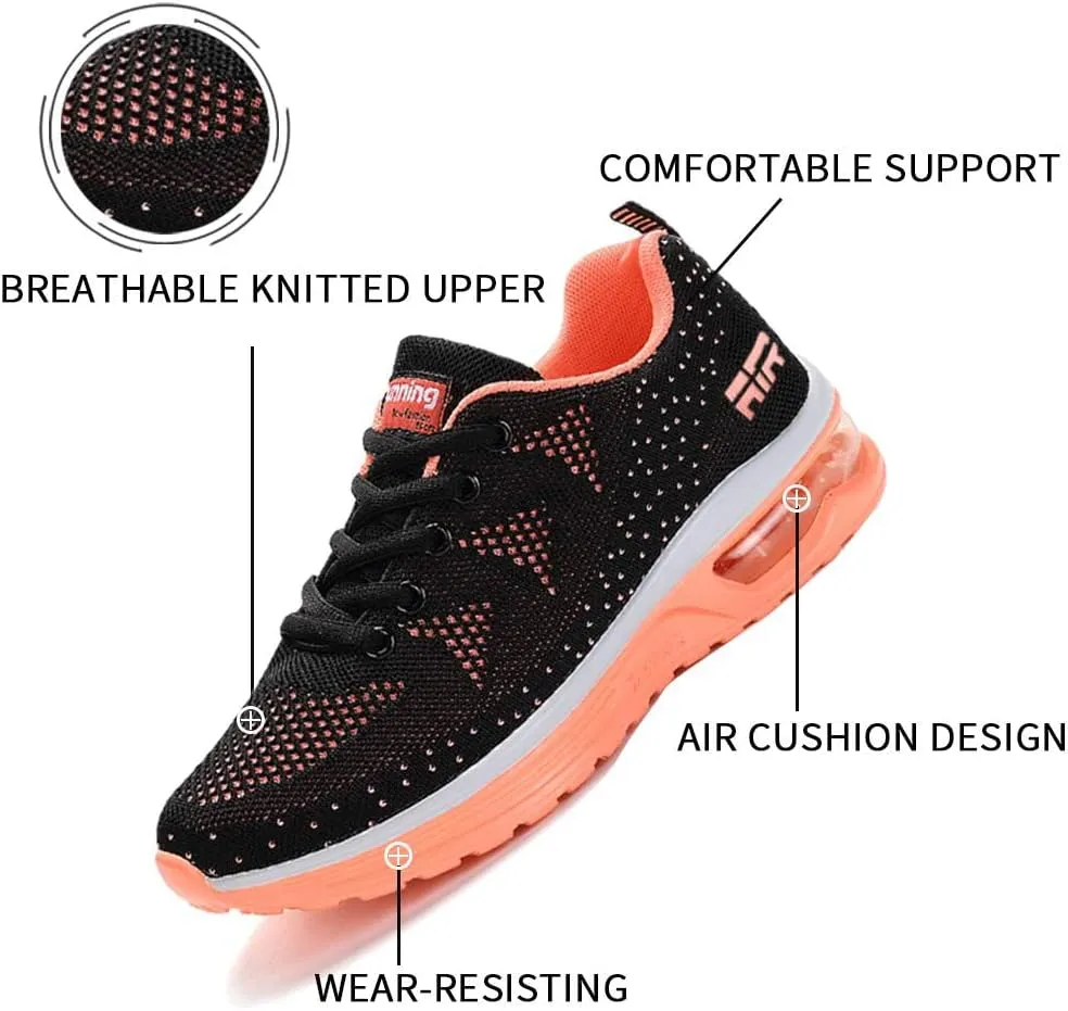 Lamincoa Womens Air Running Shoes Lightweight Women Sneakers Air Cushion Walking Tennis Shoes for Women