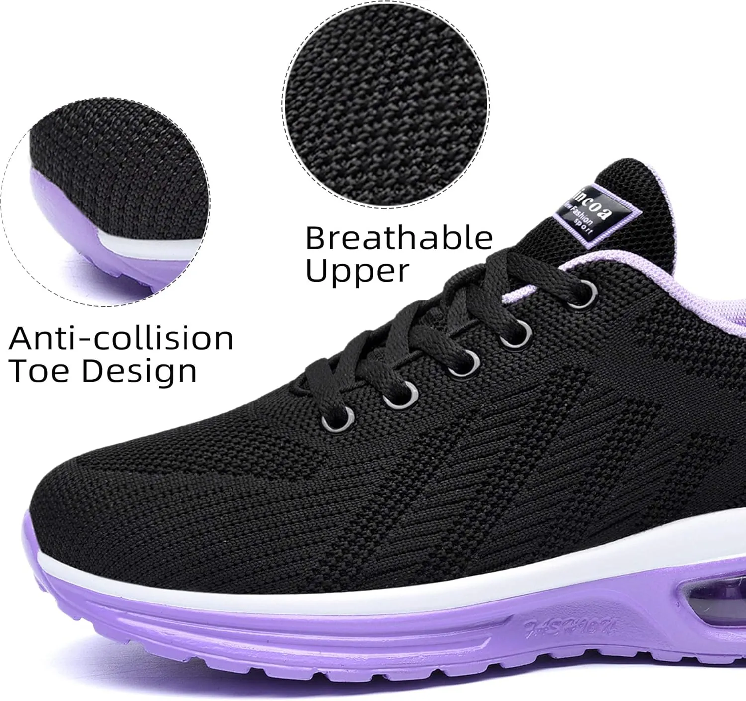 Lamincoa Womens Air Running Shoes Lightweight Women Sneakers Air Cushion Walking Tennis Shoes for Women