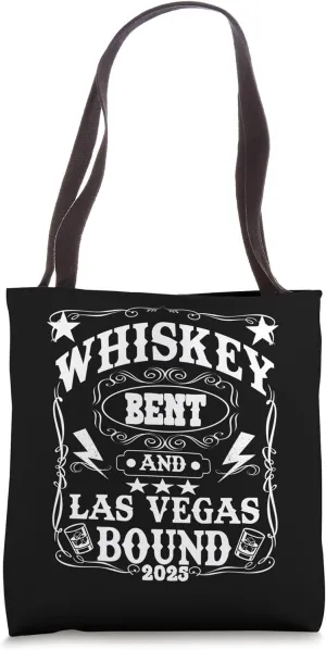 Las Vegas Whiskey Bent Matching Group Party Tote Bag